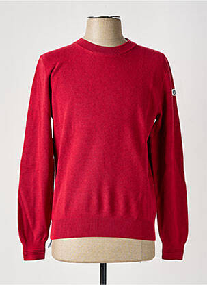 Pull stretch manches longues rouge SERGE BLANCO homme