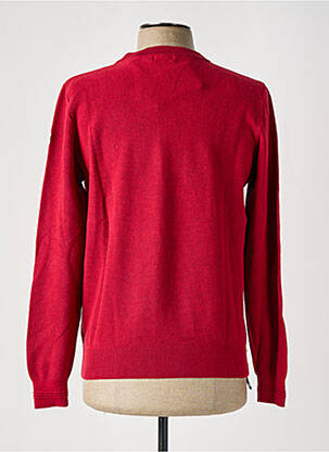 Pull stretch manches longues rouge SERGE BLANCO homme