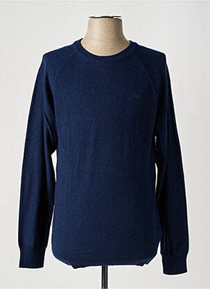 Pull stretch manches longues bleu LEE homme