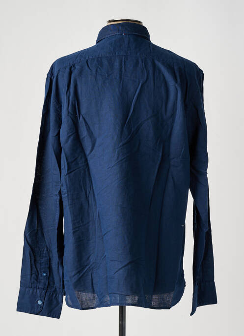 Chemise manches longues bleu OXBOW pour homme