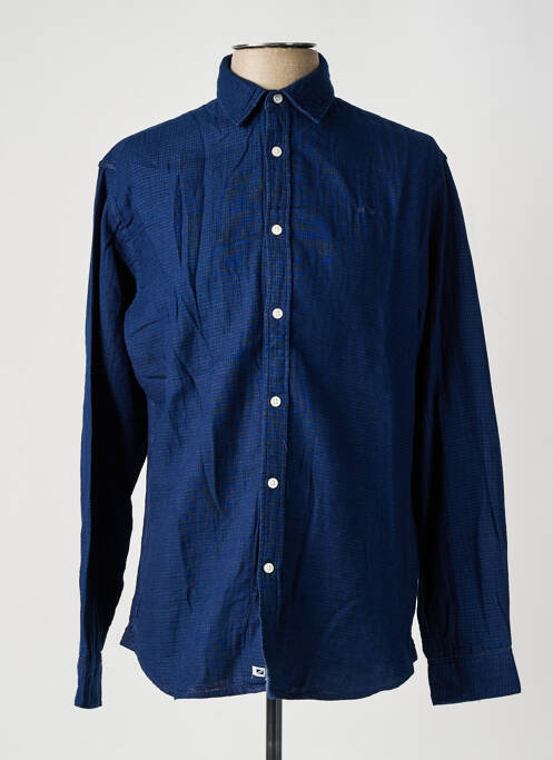 Chemise manches longues bleu PEPE JEANS pour homme