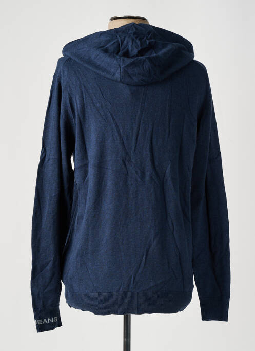 Sweat-shirt à capuche bleu PEPE JEANS pour homme