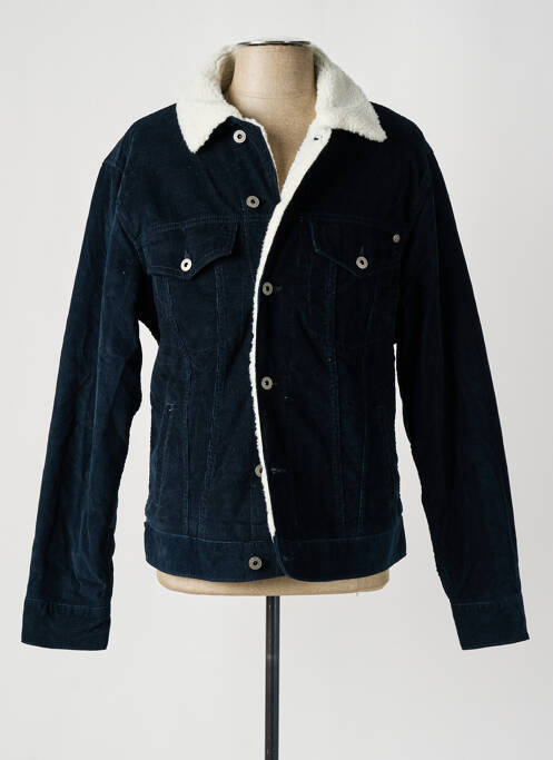 Veste casual bleu PEPE JEANS pour homme