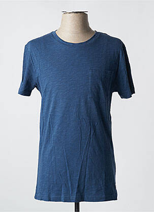 T-shirt coupe droite manches courtes bleu FREEMAN T.PORTER homme