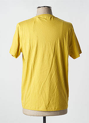 T-shirt coupe droite manches courtes jaune SERGE BLANCO homme