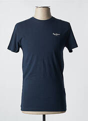 T-shirt bleu PEPE JEANS pour homme seconde vue