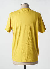 T-shirt jaune SERGE BLANCO pour homme seconde vue