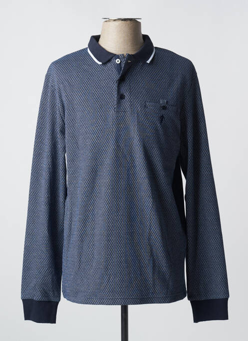 Polo bleu RUCKFIELD pour homme