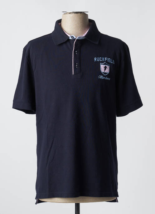 Polo bleu RUCKFIELD pour homme