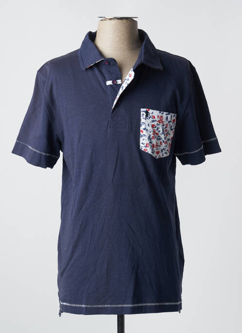 Polo bleu RUCKFIELD pour homme