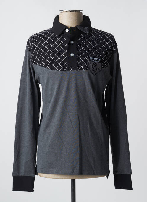 Polo gris RUCKFIELD pour homme