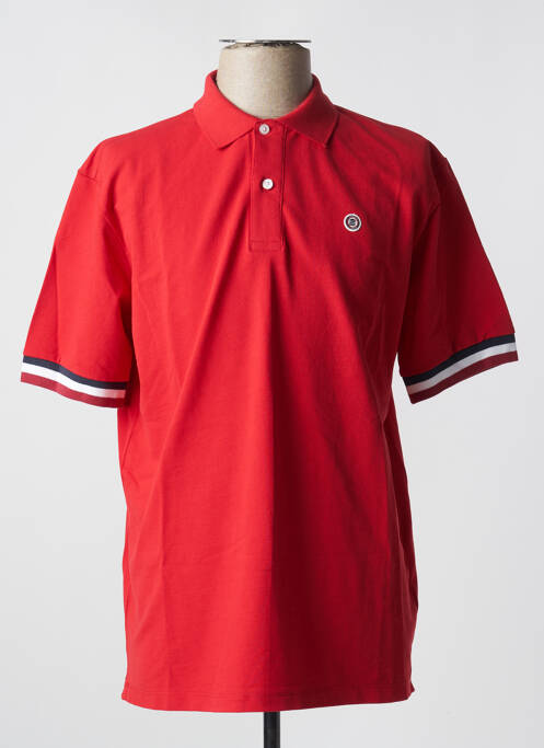 Polo rouge SERGE BLANCO pour homme