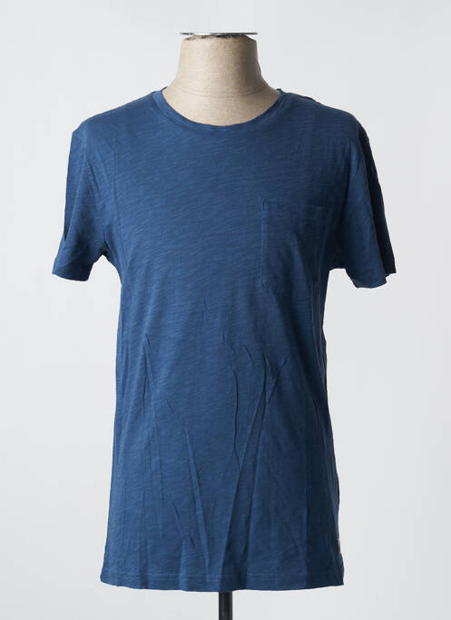 T-shirt bleu FREEMAN T.PORTER pour homme