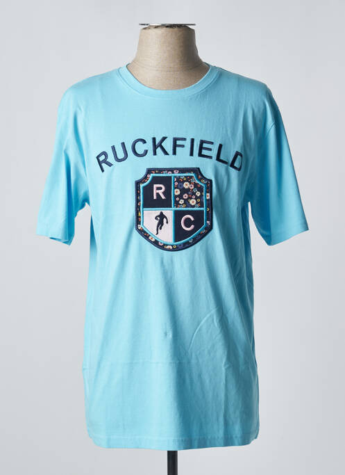 T-shirt bleu RUCKFIELD pour homme