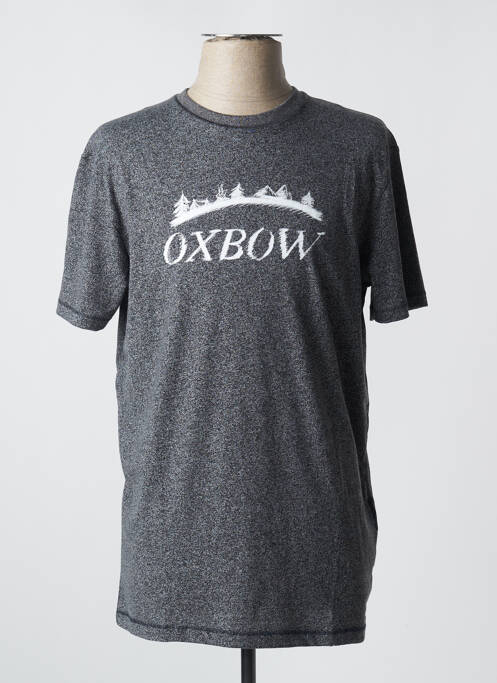 T-shirt gris OXBOW pour homme