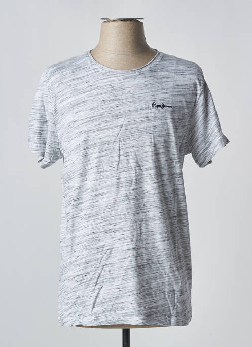 T-shirt gris PEPE JEANS pour homme