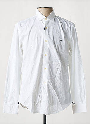 Chemise manches longues blanc SERGE BLANCO pour homme