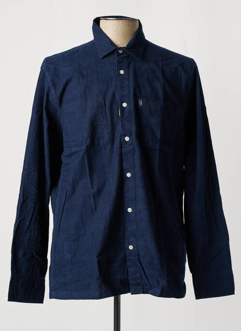 Chemise manches longues bleu OXBOW pour homme