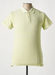 Polo stretch manches courtes vert PEPE JEANS homme