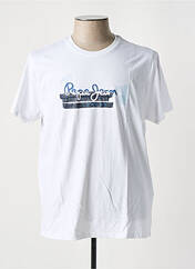 T-shirt blanc PEPE JEANS pour homme seconde vue