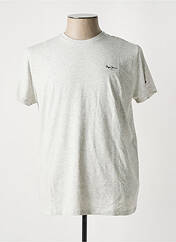 T-shirt gris PEPE JEANS pour homme seconde vue