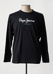 T-shirt noir PEPE JEANS pour homme seconde vue