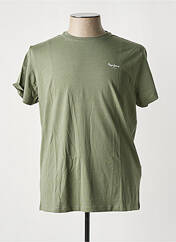 T-shirt vert PEPE JEANS pour homme seconde vue