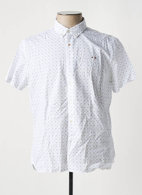 Chemise manches courtes blanc OXBOW pour homme