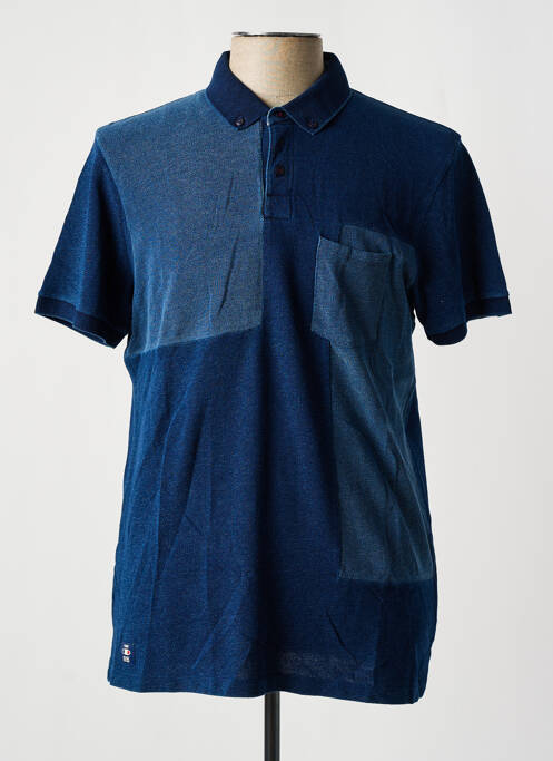 Polo bleu OXBOW pour homme