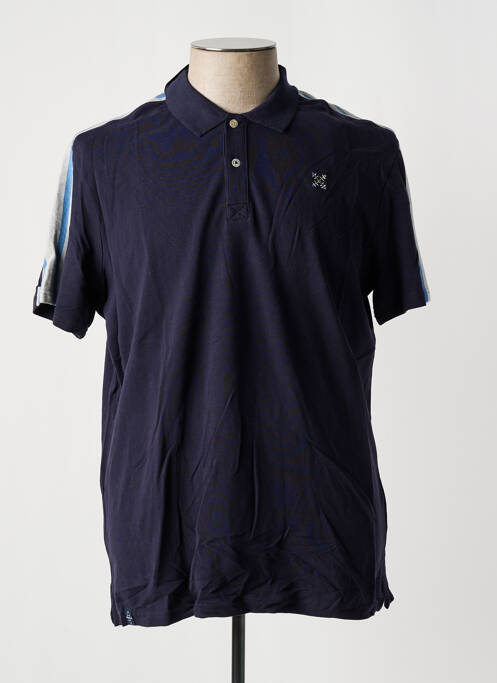 Polo bleu OXBOW pour homme