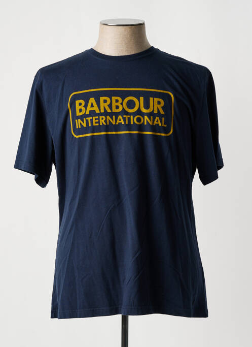 T-shirt bleu BARBOUR pour homme