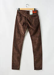 Pantalon slim marron PEPE JEANS pour homme seconde vue