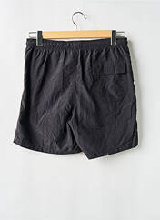 Short de bain noir FRED PERRY pour homme seconde vue