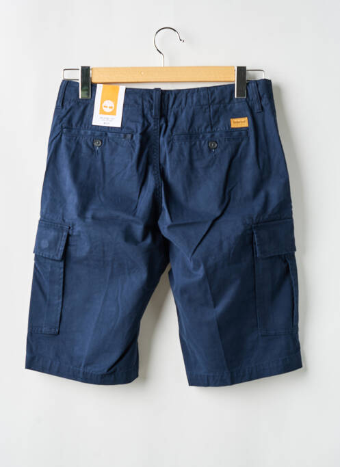 Bermuda coupe droite bleu TIMBERLAND homme