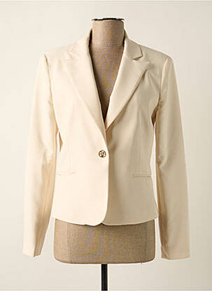 Blazer poches beige FRACOMINA femme