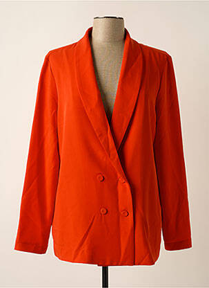 Blazer col châle orange IMPERIAL femme