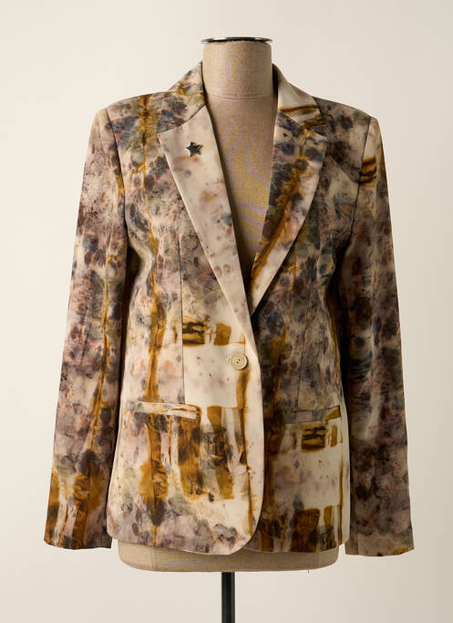 Blazer poches marron PLEASE femme