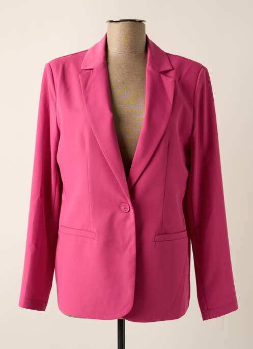 Blazer poches rose PLEASE femme