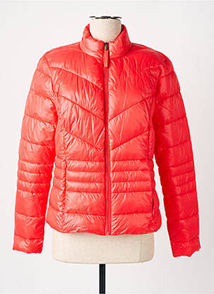 Doudoune poches sans capuche rouge VERO MODA femme
