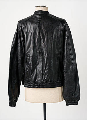 Blouson col col montant noir 2.0 BY MAURITIUS femme
