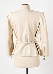 Veste simili cuir beige RELISH pour femme seconde vue