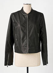 Veste simili cuir noir ONLY pour femme seconde vue