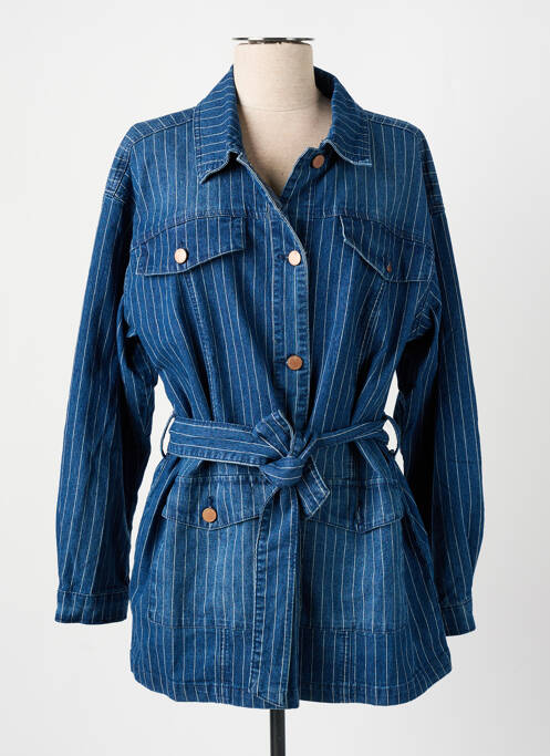 Veste casual poches bleu CREAM femme