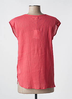 Top manches courtes manches courtes rose PRINCESSE NOMADE femme