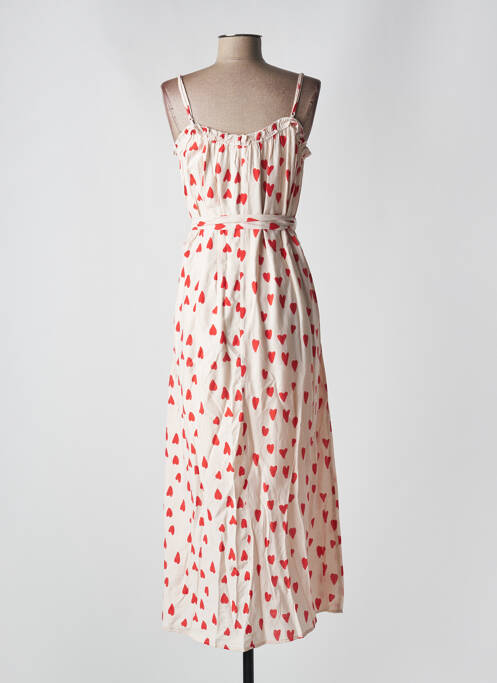 Robe longue beige COMPAÑIA FANTASTICA pour femme