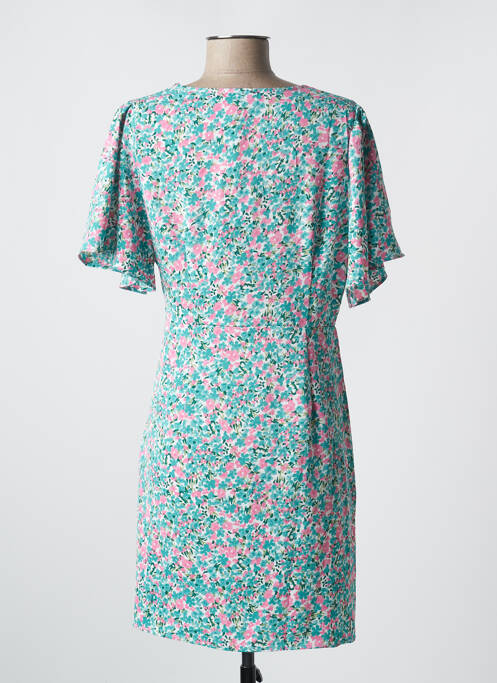 Robe mi-longue vert GRACIELA pour femme