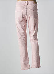 Jeans coupe slim rose KAROSTAR pour femme seconde vue