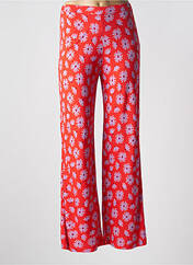 Pantalon flare orange COMPAÑIA FANTASTICA pour femme seconde vue