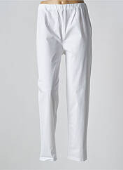 Pantalon slim blanc ORIENTIQUE NATURALLY pour femme seconde vue