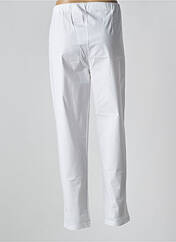 Pantalon slim blanc ORIENTIQUE NATURALLY pour femme seconde vue